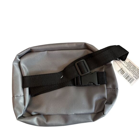 Nwt Juncture Gray and Black Pouch - Picture 2 of 2